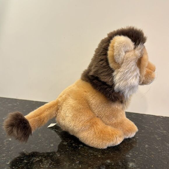 Vintage 1986 bon ton toys plush lion WWF stuffed animal. Size 8” - Picture 5 of 8